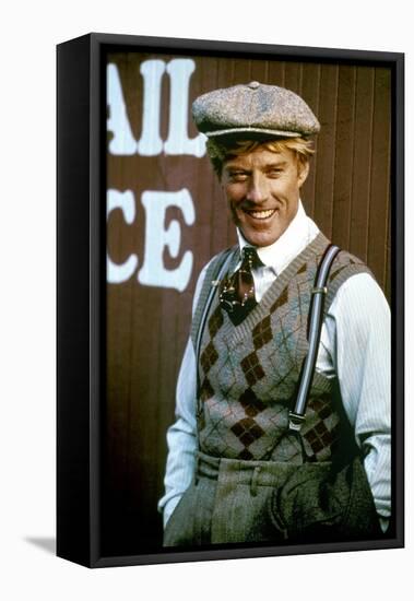 Robert Redford in 'The Sting', 1973 (photo)-null-Framed Stretched Canvas