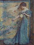 The Mirror, C. 1910-Robert Reid-Framed Giclee Print