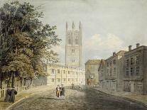 Magdalen College and the Eastern End of the High Street-Robert Revd Nixon-Premier Image Canvas