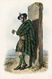 Campbell of Argyll , from the Clans of the Scottish Highlands, Pub.1845 (Colour Litho)-Robert Ronald McIan-Giclee Print