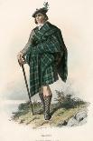 Campbell of Argyll , from the Clans of the Scottish Highlands, Pub.1845 (Colour Litho)-Robert Ronald McIan-Giclee Print