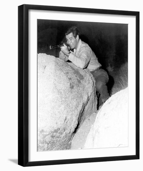 Robert Ryan - Bad Day at Black Rock-null-Framed Photo