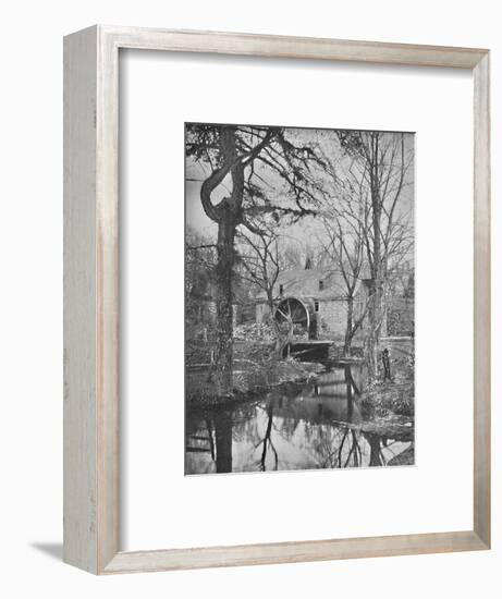 'Robert's Mill in Pennsylvania', 19th century-Unknown-Framed Photographic Print