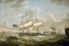 The Indiaman Ship 'Warley', One of the Most Important Ships of the British East India Company, Desc-Robert Salmon-Giclee Print