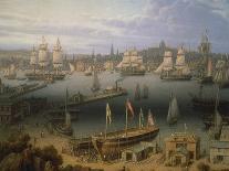 Boston Harbour-Robert Salmon-Art Print