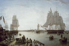 Boston Harbour, 1843-Robert Salmon-Giclee Print