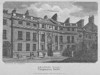 Drapers' Hall, Throgmorton Street, City of London, 1812-Robert Sands-Framed Premier Image Canvas