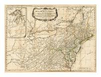 General Map of the Northern British Colonies in America, c.1776-Robert Sayer-Art Print