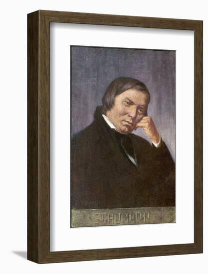 Robert Schumann German Musician-Eichhorn-Framed Photographic Print