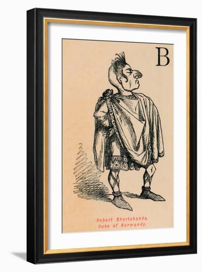 'Robert Shortshanks, Duke of Normandy', c1860, (c1860)-John Leech-Framed Giclee Print