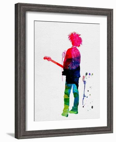 Robert Smith Watercolor-Lana Feldman-Framed Art Print