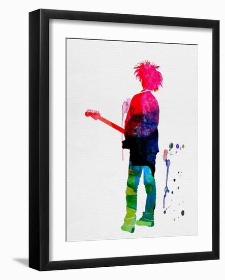 Robert Smith Watercolor-Lana Feldman-Framed Art Print