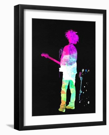 Robert Smith Watercolor-Lana Feldman-Framed Art Print