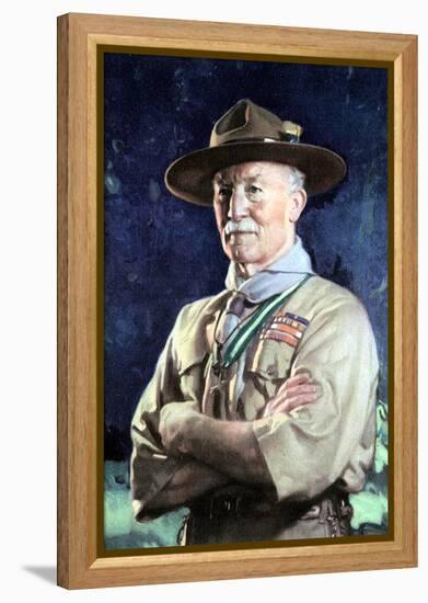 Robert Stephenson Smyth Baden-Powell, Lst Viscount Baden-Powell, English Soldier-null-Framed Premier Image Canvas