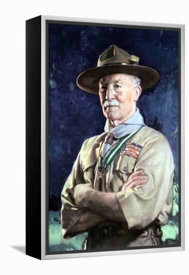 Robert Stephenson Smyth Baden-Powell, Lst Viscount Baden-Powell, English Soldier-null-Framed Premier Image Canvas