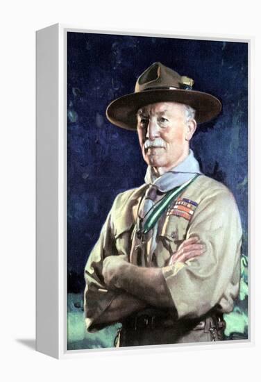 Robert Stephenson Smyth Baden-Powell, Lst Viscount Baden-Powell, English Soldier-null-Framed Premier Image Canvas