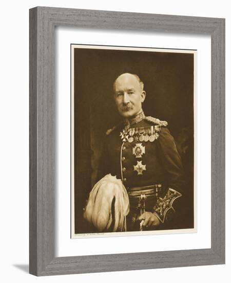 Robert Stephenson Smyth, Lord Baden-Powell Soldier , Later Founder of the Boy Scout Movement-null-Framed Photographic Print