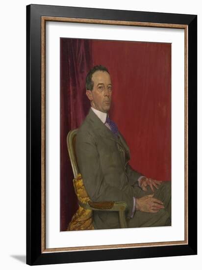 Robert Sterling Clark, 1921-22 (Oil on Canvas)-William Orpen-Framed Giclee Print
