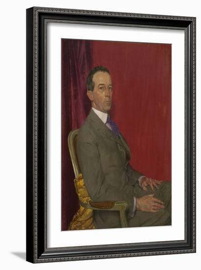 Robert Sterling Clark, 1921-22 (Oil on Canvas)-William Orpen-Framed Giclee Print