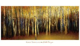 October Lakeside-Robert Striffolino-Art Print