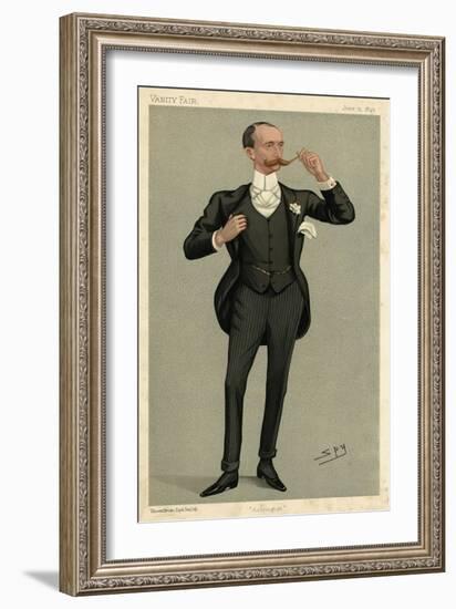 Robert T. Hermon-Hodge, Vanity Fair-Leslie Ward-Framed Art Print