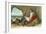 Robert the Bruce and the Spider-English School-Framed Giclee Print