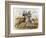 Robert the Bruce kills Sir Henry Bohun, Battle of Bannockburn, Scotland, 1314 (1864)-James William Edmund Doyle-Framed Giclee Print