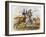 Robert the Bruce kills Sir Henry Bohun, Battle of Bannockburn, Scotland, 1314 (1864)-James William Edmund Doyle-Framed Giclee Print