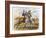 Robert the Bruce kills Sir Henry Bohun, Battle of Bannockburn, Scotland, 1314 (1864)-James William Edmund Doyle-Framed Giclee Print