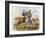 Robert the Bruce kills Sir Henry Bohun, Battle of Bannockburn, Scotland, 1314 (1864)-James William Edmund Doyle-Framed Giclee Print