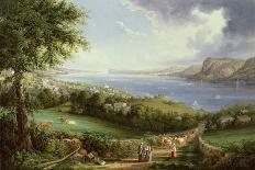 View of the City of Boston from Dorchester Heights, 1793 1878, USA, America-Robert The Younger Havell-Giclee Print