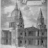 St Paul's Cathedral, City of London, C1715-Robert Trevitt-Premier Image Canvas