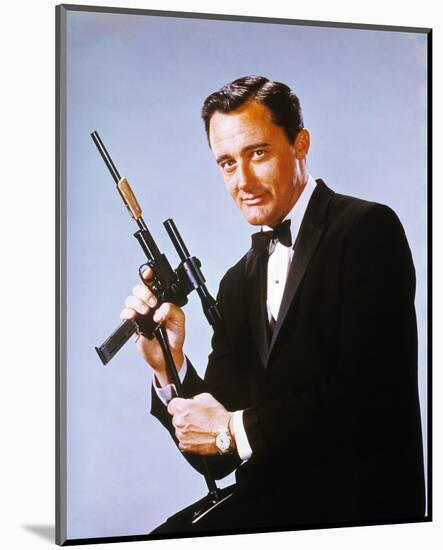 Robert Vaughn-null-Mounted Photo