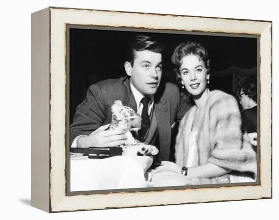 Robert Wagner and Natalie Wood, Mid 1950S-null-Framed Stretched Canvas