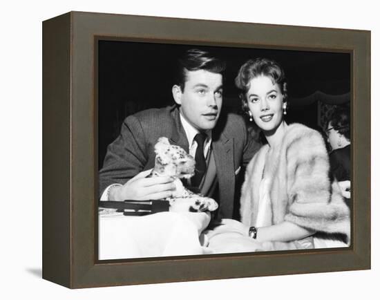 Robert Wagner and Natalie Wood, Mid 1950S-null-Framed Stretched Canvas