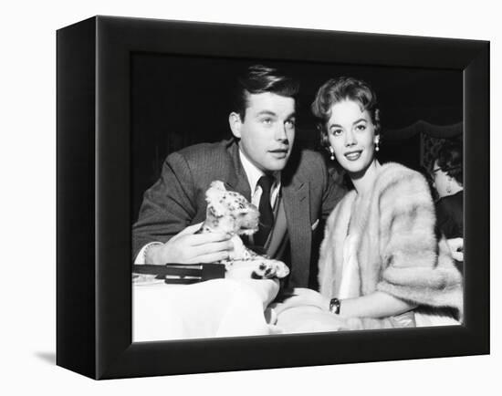 Robert Wagner and Natalie Wood, Mid 1950S-null-Framed Stretched Canvas