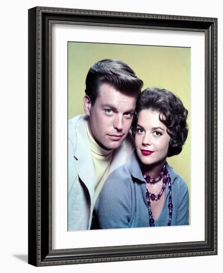 Robert Wagner, Natalie Wood in the 1950s-null-Framed Photo