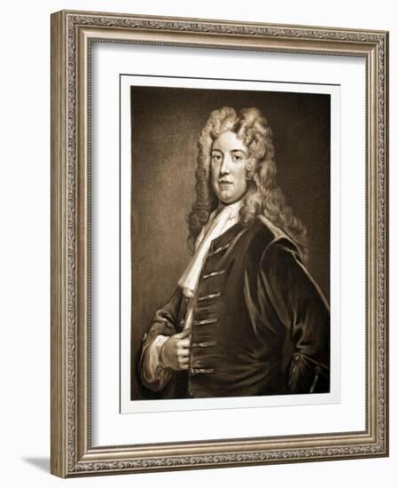 Robert Walpole, Earl of Orford, Pub. 1902 (Collotype)-Godfrey Kneller-Framed Giclee Print