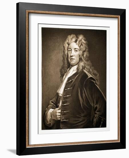 Robert Walpole, Earl of Orford, Pub. 1902 (Collotype)-Godfrey Kneller-Framed Giclee Print