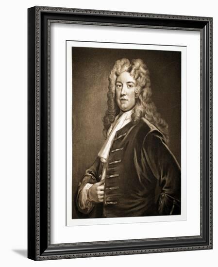 Robert Walpole, Earl of Orford, Pub. 1902 (Collotype)-Godfrey Kneller-Framed Giclee Print