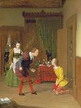 Dr Caius, Simple and Dame Quickly, Scene from the Merry Wives of Windsor, 1830-Robert Walter Weir-Framed Giclee Print