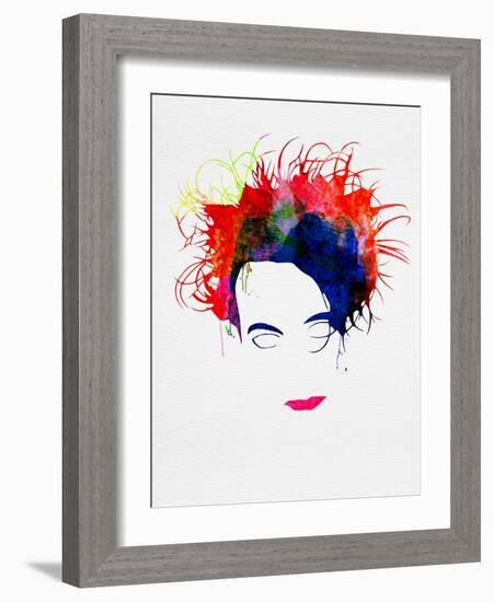 Robert Watercolor-Lora Feldman-Framed Art Print