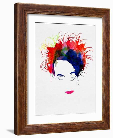 Robert Watercolor-Lora Feldman-Framed Art Print