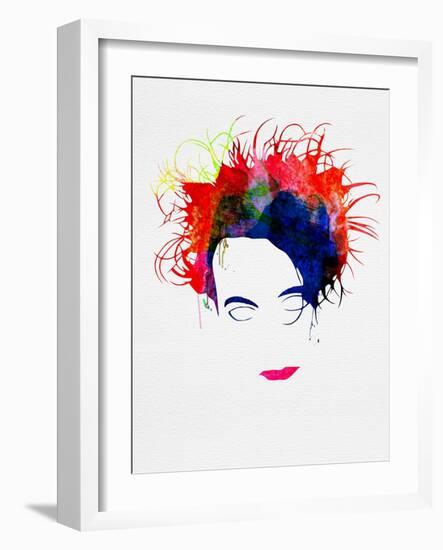 Robert Watercolor-Lora Feldman-Framed Art Print