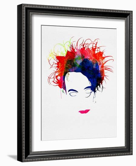 Robert Watercolor-Lora Feldman-Framed Art Print