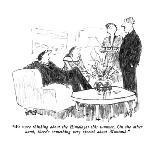 "Push me, Dad.  Mozart was pushed." - New Yorker Cartoon-Robert Weber-Premium Giclee Print