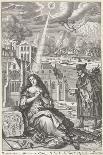 Britannia weeps for the state of the country, 1682-Robert White-Giclee Print