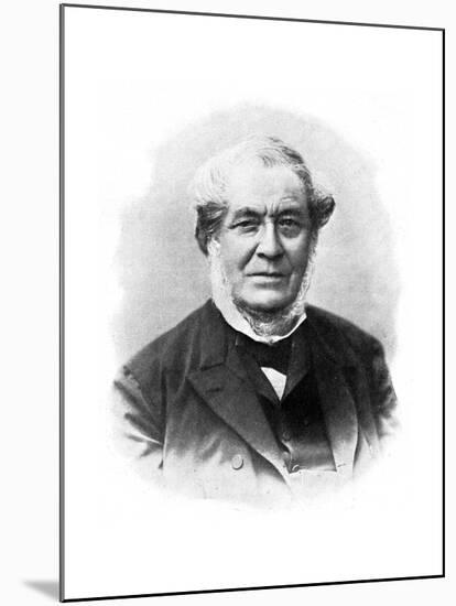 Robert Wilhelm Bunsen, 19th Century German Chemist-null-Mounted Giclee Print
