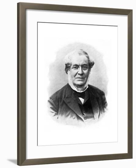 Robert Wilhelm Bunsen, 19th Century German Chemist-null-Framed Giclee Print