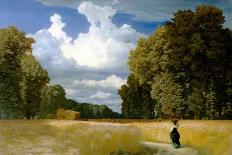 Harvest Time-Robert Zünd-Framed Giclee Print